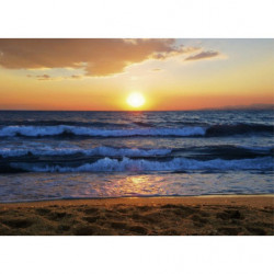 SEA SUNSET canvas print