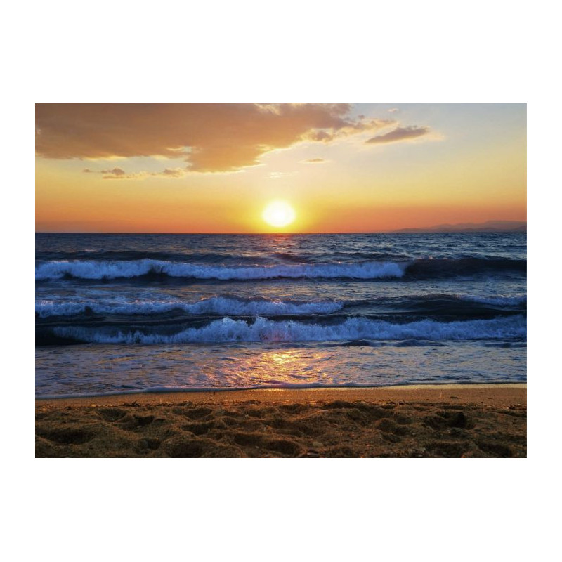 SEA SUNSET canvas print - Nature landscape