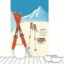 SKI Wall hanging