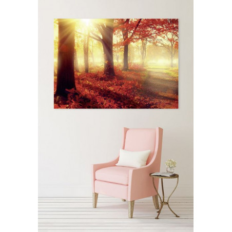 AUTUMN SUN Canvas print