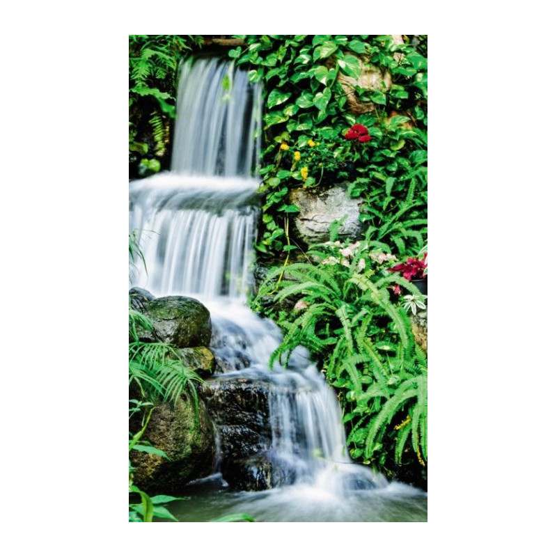 FLOWERED SOURCE wall hanging - Nature landscape wall hanging tapestry