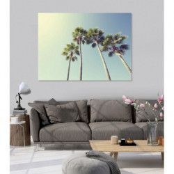 UNDER THE PALM TREES Canvas print