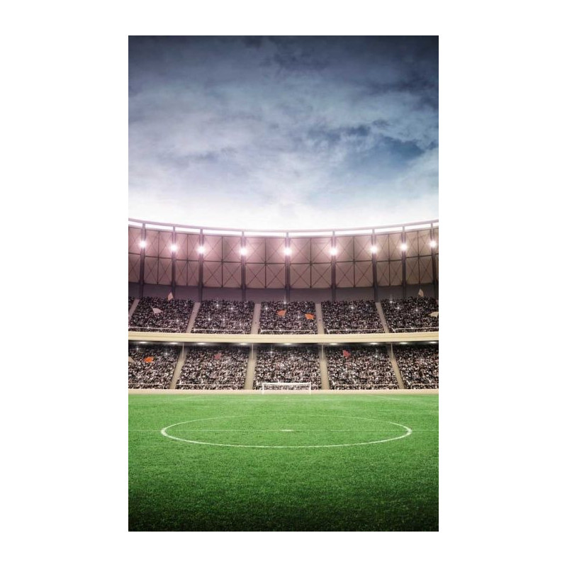 FOOTBALL STADIUM Wall hanging - Optical illusions wall hanging tapestry