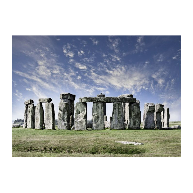 Giant painting on canvas megalithic stone age monument