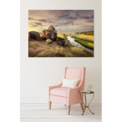 STONE ALONE canvas print