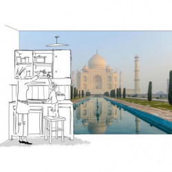 Papier Peint TAJ MAHAL