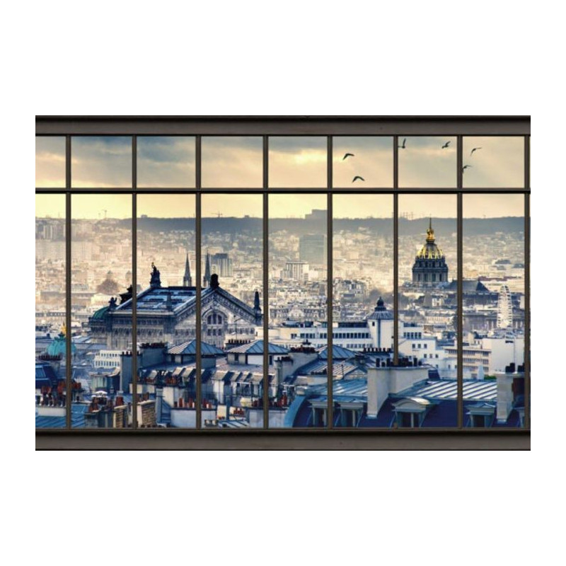 PARIS ROOFS Wallpaper - Panoramic wallpaper