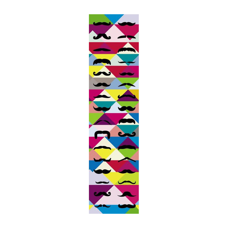 ALL THOSE MOUSTACHES wall hanging - Graphic wall hanging tapestry