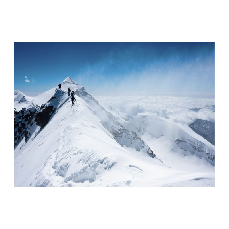 TREK IN NEPAL canvas print - Mountain