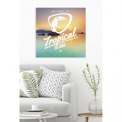 TROPICAL canvas print