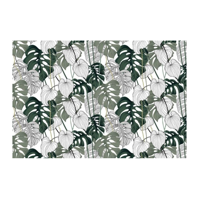 TROPICAL KHAKI Wallpaper - Panoramic wallpaper