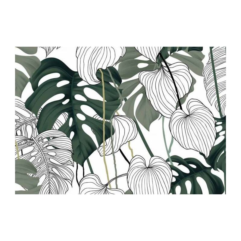 TROPICAL KHAKI Canvas print - Xxl canvas prints