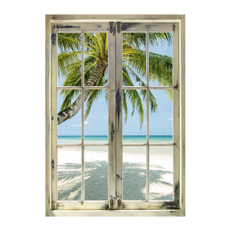 A LOOK AT THE COCONUT TREES Canvas print - Gateways