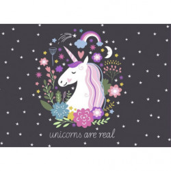 UNICORNS ARE REAL canvas print