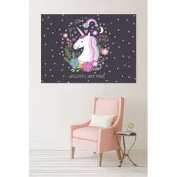 UNICORNS ARE REAL canvas print