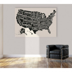 USA VINTAGE canvas print