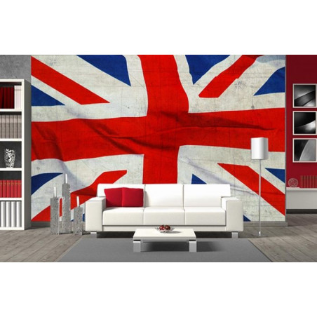 Papier Peint USED UNION JACK