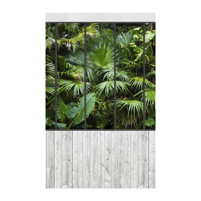 GREEN SKYLIGHT Wall hanging - Nature landscape wall hanging tapestry