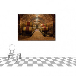 WINE MAKING Canvas print