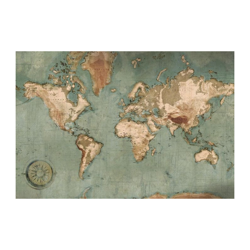 Carte du Monde Géante Papier Peint