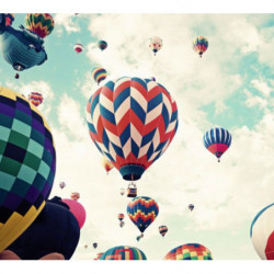 HOT AIR BALLOON FLIGHT Wallpaper