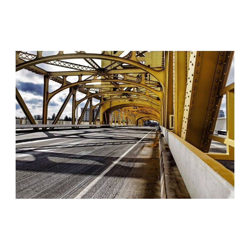 Poster YELLOW BRIDGE - Poster panoramique