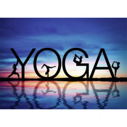 YOGA canvas print