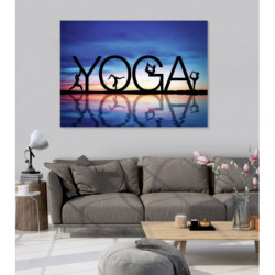 YOGA canvas print