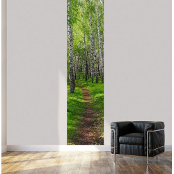 BIRCH PATH Wall hanging