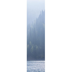 LAKE IN FOG wall hanging