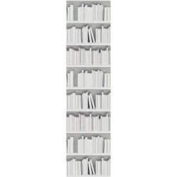 Papier Peint BIBLIOTHEQUE DESIGN BLANC