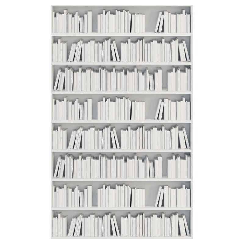 WHITE DESIGN BOOKCASE wall hanging - Optical illusions wall hanging tapestry