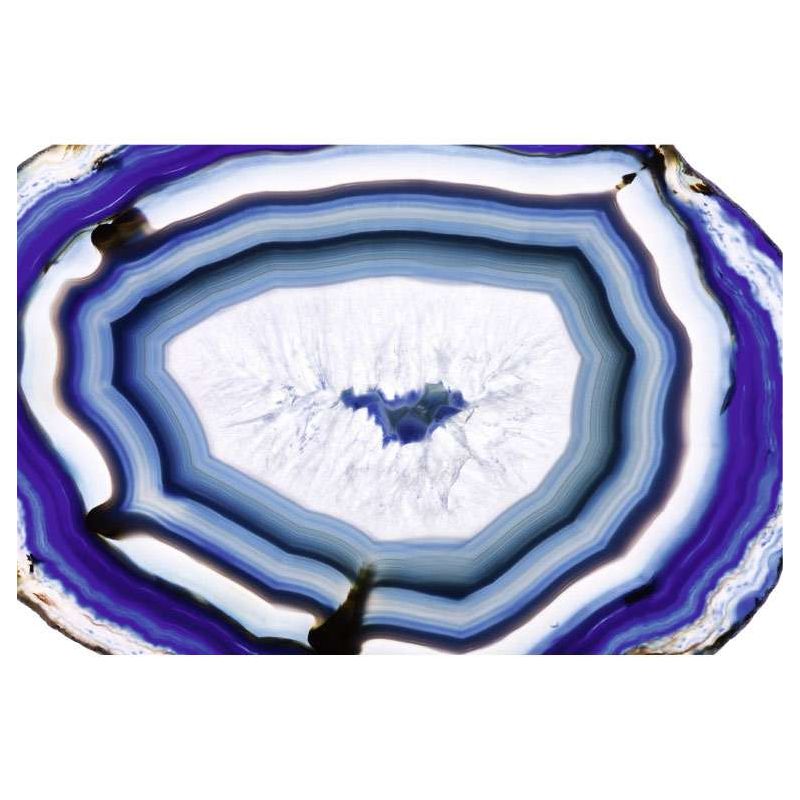 AGATE canvas print - Blue canvas print