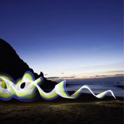 LIGHT PAINTING canvas print