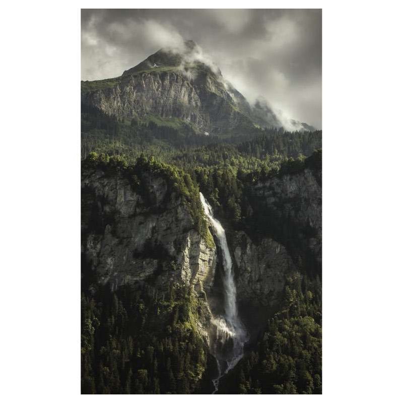 SWISS ALPS wall hanging - Nature landscape wall hanging tapestry