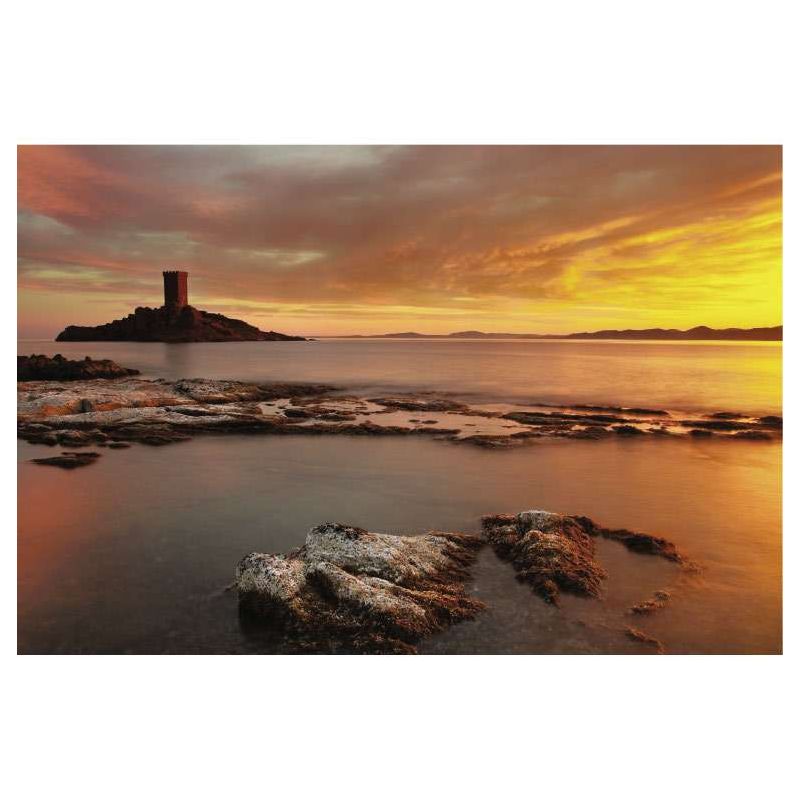 GOLDEN ISLAND canvas print - Nature landscape