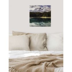 THE LAKE OF CAREZZA canvas print