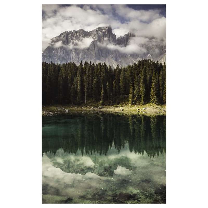 THE LAKE OF CAREZZA wallpaper - Wallpaper for living room