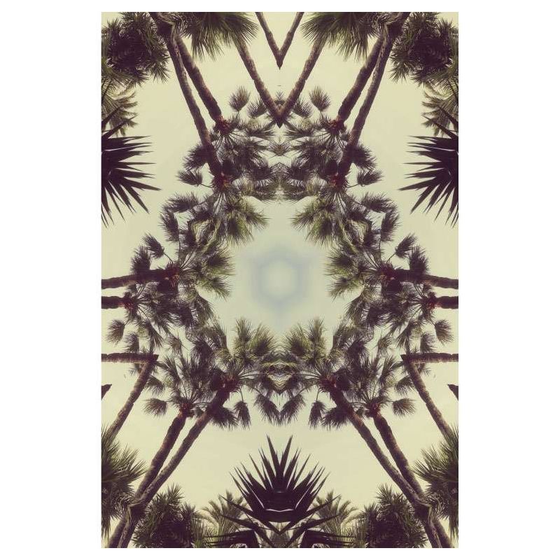 KALEIDOSCOPIC PALM TREES canvas print - Graphic