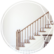 Decorating a staircase