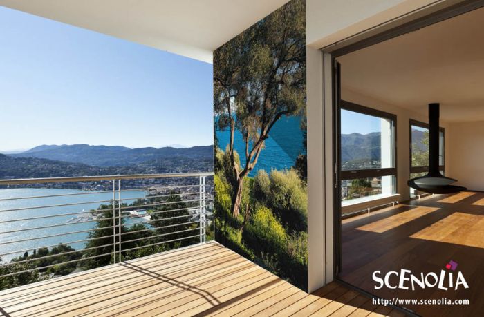 Outdoor greenhouse effect wall canvases Outdoor stretched canvases