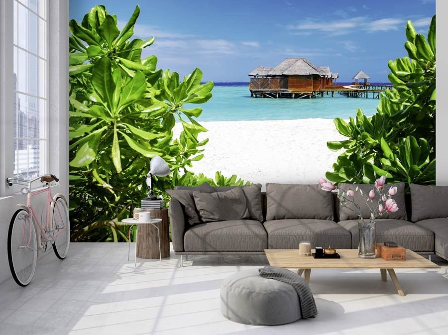 Non-woven panoramic Maldives