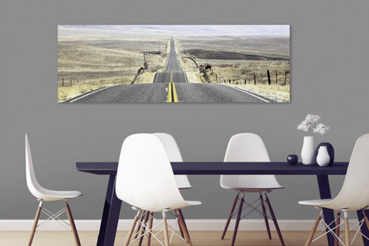 Redemption road canvas print