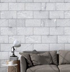 Grey cobblestone wallpaper
