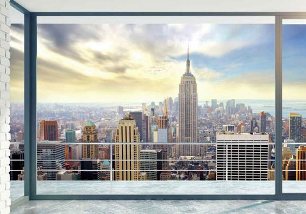 New York at home poster