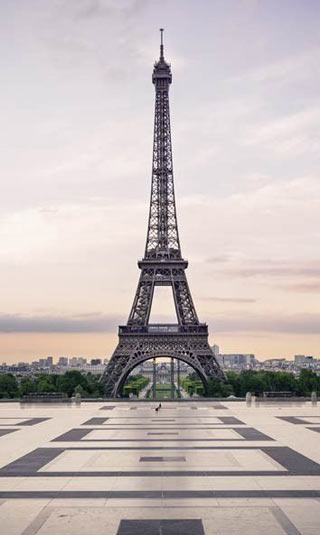 Romantic Paris poster