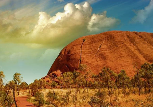 Papier peint désert en Australie